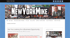 Desktop Screenshot of newyorkmike.com