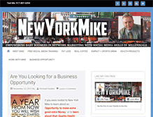 Tablet Screenshot of newyorkmike.com